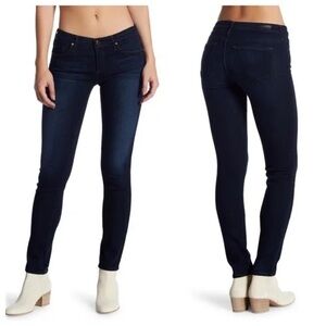 AG the stilt cigarette Jean navy blue pant size 24R GUC